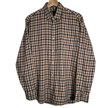 Load image into Gallery viewer, Aquascutum House Check Long Sleeved Shirt - Medium (M) PTP 21"