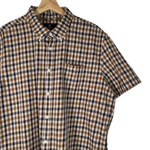 Load image into Gallery viewer, Aquascutum House Check Short Sleeved Shirt - Double Extra Large (XXL) PTP 23.75"