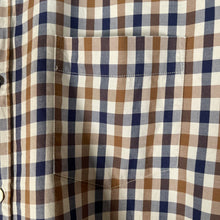 Load image into Gallery viewer, Aquascutum House Check Short Sleeved Shirt - Double Extra Large (XXL) PTP 23.75"