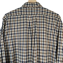 Load image into Gallery viewer, Aquascutum House Check Long Sleeved Shirt - Medium (M) PTP 22.25"
