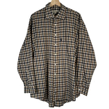 Load image into Gallery viewer, Aquascutum House Check Long Sleeved Shirt - Extra Large (XL) PTP 26"