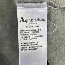 Load image into Gallery viewer, Aquascutum Grey / House Check Short Sleeved Polo - Large (L) PTP 21"