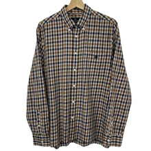 Load image into Gallery viewer, Aquascutum House Check Long Sleeved Shirt - Extra Large (XL) PTP 23"
