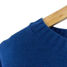 Load image into Gallery viewer, Paul and Shark Bretagne Blue Crew Neck Sweater - Large (L) PTP 23"