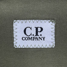 Load image into Gallery viewer, C.P Company Green Crew Neck Logo Sweater - Medium (M) PTP 21"
