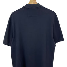 Load image into Gallery viewer, C.P Company Navy Short Sleeved Polo - Extra Large (XL) PTP 22"