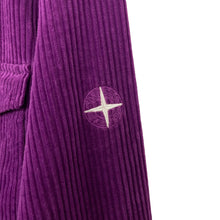 Load image into Gallery viewer, Stone Island Purple Corduroy Double Pocket Overshirt - Double Extra Large (XXL) PTP 24"