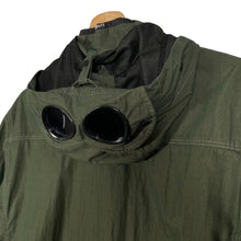 Load image into Gallery viewer, C.P Company Green 50 Fili Goggle Hooded Overshirt - Large (L) PTP 21"