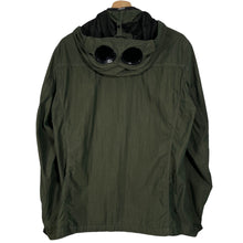 Load image into Gallery viewer, C.P Company Green 50 Fili Goggle Hooded Overshirt - Large (L) PTP 21"
