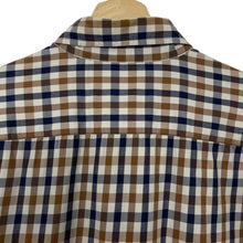 Load image into Gallery viewer, Aquascutum House Check Long Sleeved Shirt - Extra Large (XL) PTP 23"