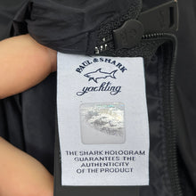 Load image into Gallery viewer, Paul and Shark Black Half Zip Hooded Smock Jacket - Triple Extra Large (XXXL) PTP 28.5"
