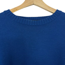 Load image into Gallery viewer, Paul and Shark Bretagne Blue Crew Neck Sweater - Large (L) PTP 23"
