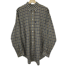 Load image into Gallery viewer, Aquascutum House Check Long Sleeved Shirt - Large (L) PTP 24.5"