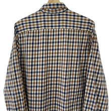 Load image into Gallery viewer, Aquascutum House Check Long Sleeved Shirt - Small (S) PTP 20"