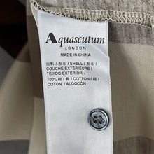 Load image into Gallery viewer, Aquascutum Block Check Short Sleeved Polo - Large (L) PTP 20.25"