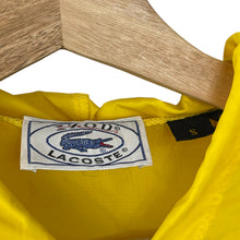 Load image into Gallery viewer, Vintage Yellow Lacoste Izod Half Zip Cagoule - Small (S) PTP 21.25"