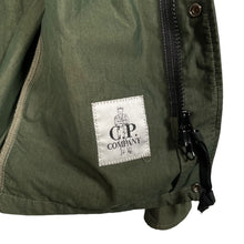 Load image into Gallery viewer, C.P Company Green 50 Fili Goggle Hooded Overshirt - Large (L) PTP 21"