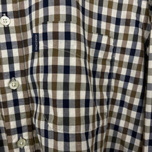 Load image into Gallery viewer, Aquascutum House Check Long Sleeved Shirt - Large (L) PTP 24.5"