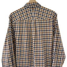 Load image into Gallery viewer, Aquascutum House Check Long Sleeved Shirt - Large (L) PTP 23"