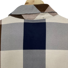 Load image into Gallery viewer, Aquascutum Block Check Short Sleeved Polo - Large (L) PTP 20.25"