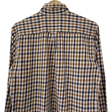 Load image into Gallery viewer, Aquascutum House Check Long Sleeved Shirt - Large (L) PTP 21.25"