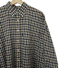 Load image into Gallery viewer, Aquascutum House Check Long Sleeved Shirt - Large (L) PTP 24.5"