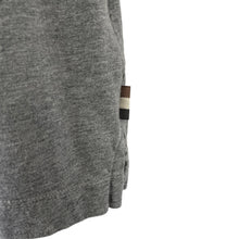 Load image into Gallery viewer, Aquascutum Grey / House Check Short Sleeved Polo - Large (L) PTP 21"