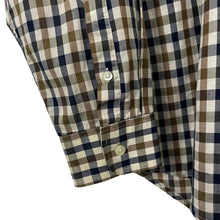 Load image into Gallery viewer, Aquascutum House Check Long Sleeved Shirt - Large (L) PTP 24.5"