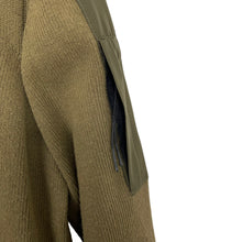 Load image into Gallery viewer, C.P Company Khaki Crew Neck Lens Sweater - Medium (M) PTP 20.25"