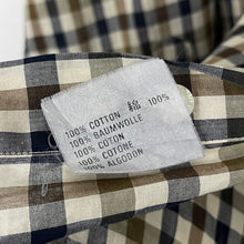 Load image into Gallery viewer, Aquascutum House Check Long Sleeved Shirt - Large (L) PTP 24.5"