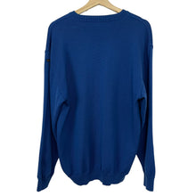 Load image into Gallery viewer, Paul and Shark Bretagne Blue Crew Neck Sweater - Large (L) PTP 23"