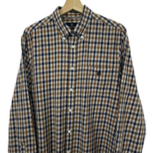 Load image into Gallery viewer, Aquascutum House Check Long Sleeved Shirt - Extra Large (XL) PTP 23"