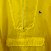 Load image into Gallery viewer, Vintage Yellow Lacoste Izod Half Zip Cagoule - Small (S) PTP 21.25"