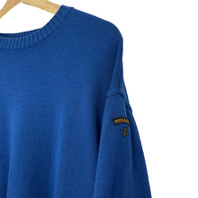 Load image into Gallery viewer, Paul and Shark Bretagne Blue Crew Neck Sweater - Large (L) PTP 23"