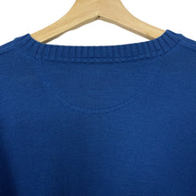 Load image into Gallery viewer, Paul and Shark Bretagne Blue Crew Neck Sweater - Large (L) PTP 23"