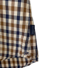 Load image into Gallery viewer, Aquascutum House Check Long Sleeved Shirt - Large (L) PTP 21.25"