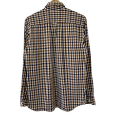 Load image into Gallery viewer, Aquascutum House Check Long Sleeved Shirt - Large (L) PTP 21.25"