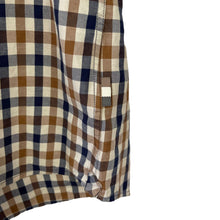 Load image into Gallery viewer, Aquascutum House Check Long Sleeved Shirt - Small (S) PTP 20"