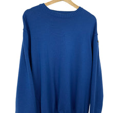 Load image into Gallery viewer, Paul and Shark Bretagne Blue Crew Neck Sweater - Large (L) PTP 23"