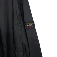 Load image into Gallery viewer, Paul and Shark Black Half Zip Hooded Smock Jacket - Triple Extra Large (XXXL) PTP 28.5"