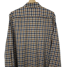 Load image into Gallery viewer, Aquascutum House Check Long Sleeved Shirt - Extra Large (XL) PTP 23"