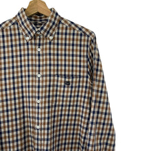 Load image into Gallery viewer, Aquascutum House Check Long Sleeved Shirt - Small (S) PTP 20"
