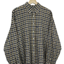 Load image into Gallery viewer, Aquascutum House Check Long Sleeved Shirt - Large (L) PTP 24.5"