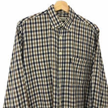 Load image into Gallery viewer, Aquascutum House Check Long Sleeved Shirt - Medium (M) PTP 23"