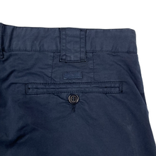 Load image into Gallery viewer, Paul and Shark Navy Bermuda Cargo Shorts - W 34"