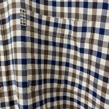 Load image into Gallery viewer, Aquascutum House Check Long Sleeved Shirt - Medium (M) PTP 23.75"