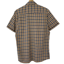 Load image into Gallery viewer, Aquascutum House Check Short Sleeved Shirt - Medium (M) PTP 20.5"