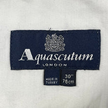 Load image into Gallery viewer, Aquascutum House Club Check Vicuna Shorts - W 30"