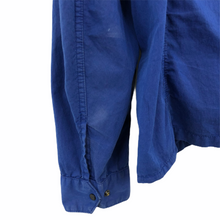 Load image into Gallery viewer, C.P Company Blue Goggle Hooded Overshirt - Extra Large (XL) PTP 21.5"