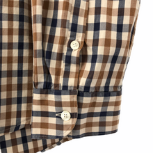 Load image into Gallery viewer, Aquascutum House Check Long Sleeved Shirt - Extra Large (XL) PTP 23"